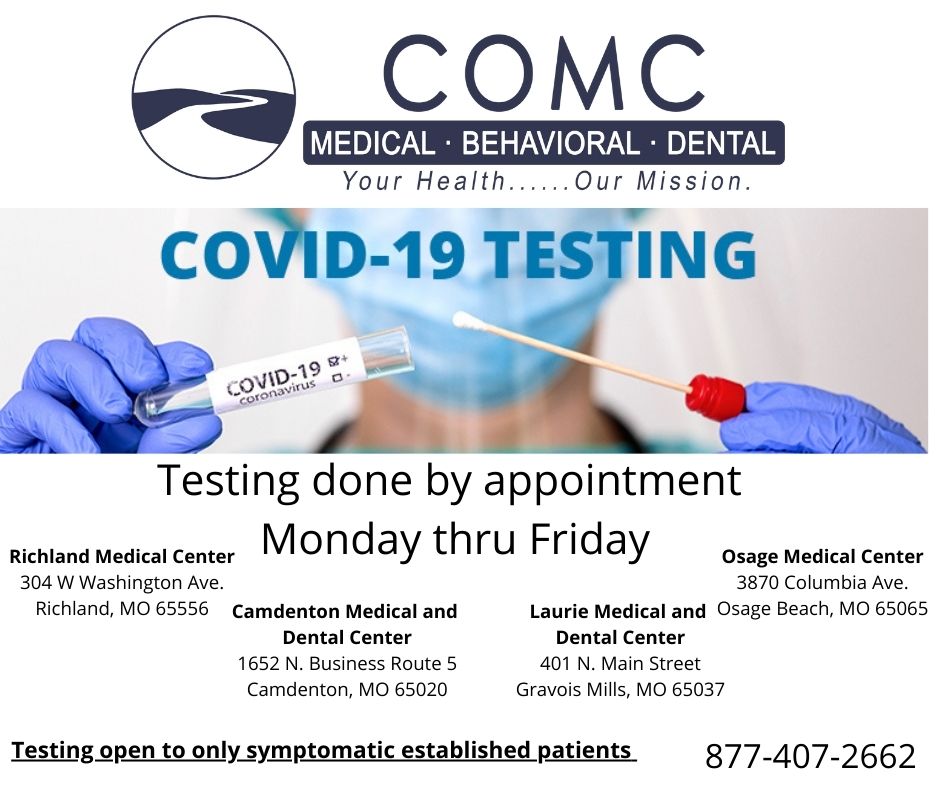 COVID Testing August 2022